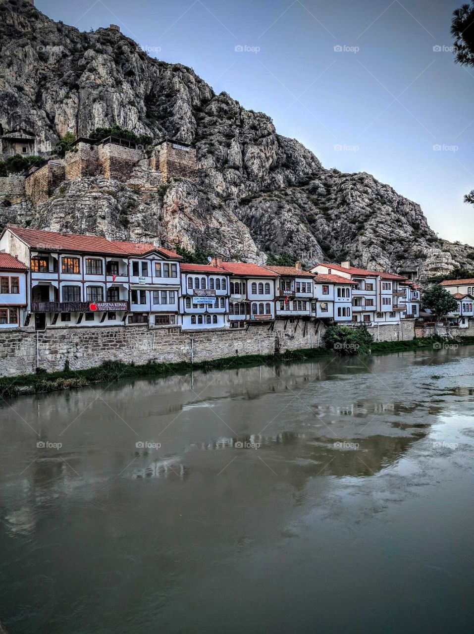 Houses in Amasya Turkey