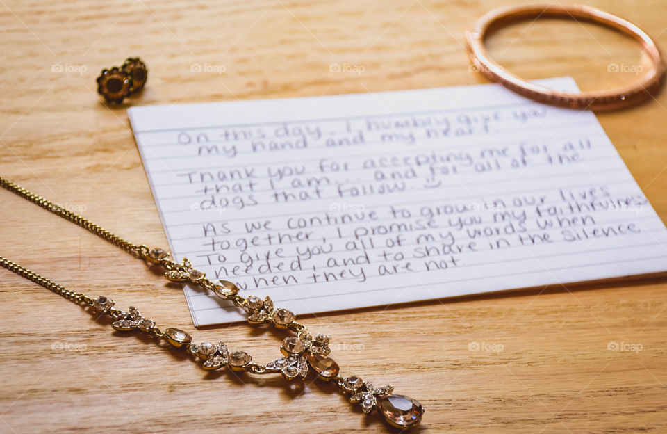 Happily ever after starts with, "I Do."