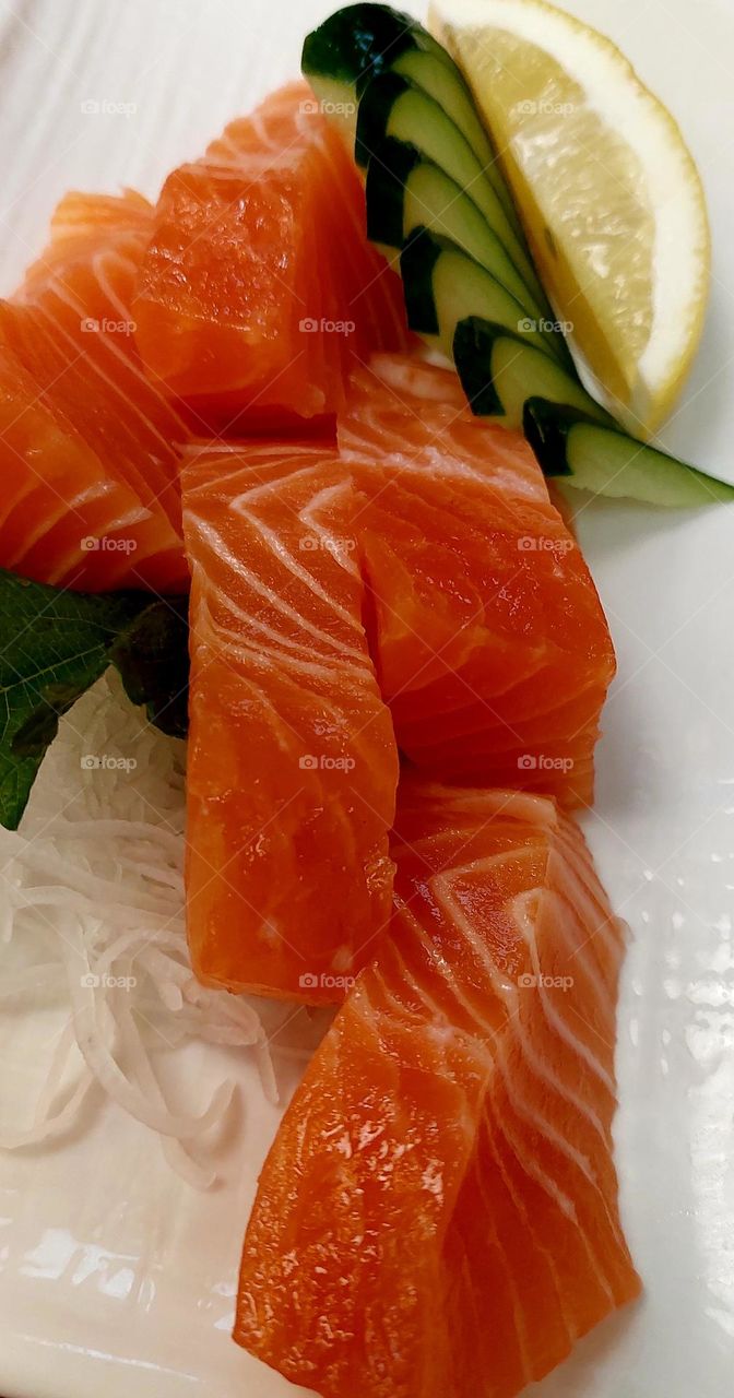 Salmon Sashimi