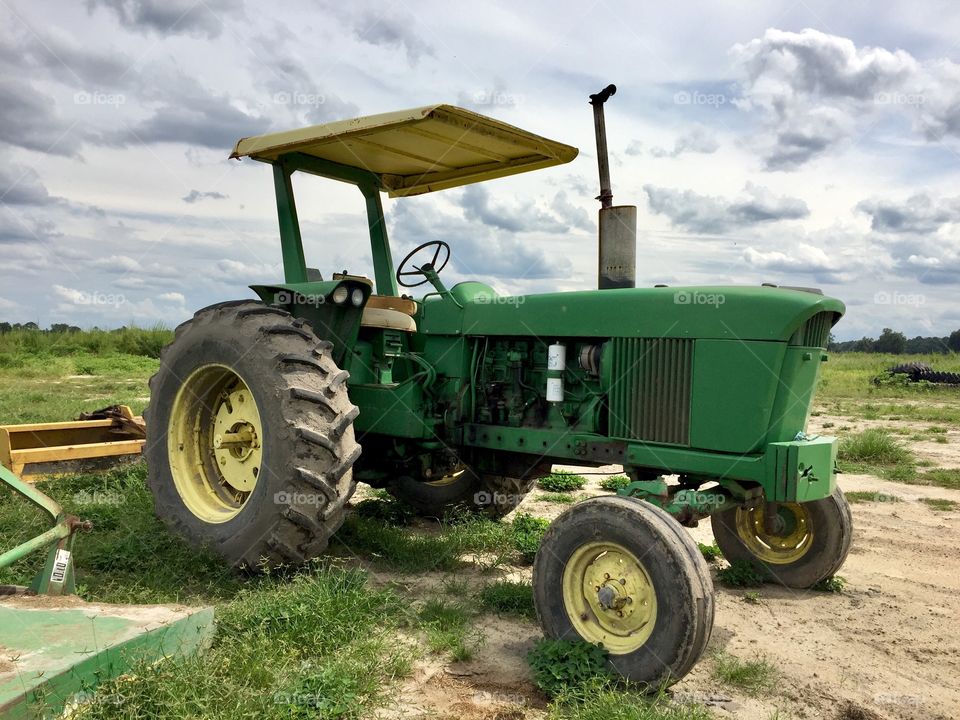Vintage John Deere Tractor
