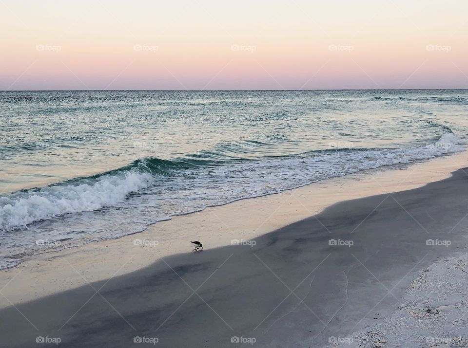 Daybreak over the Gulf of Mexico 