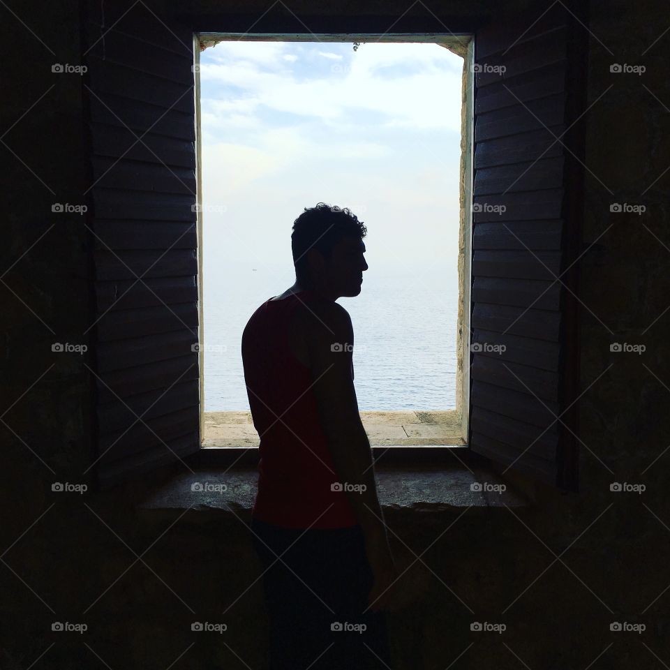 Standing in the dark