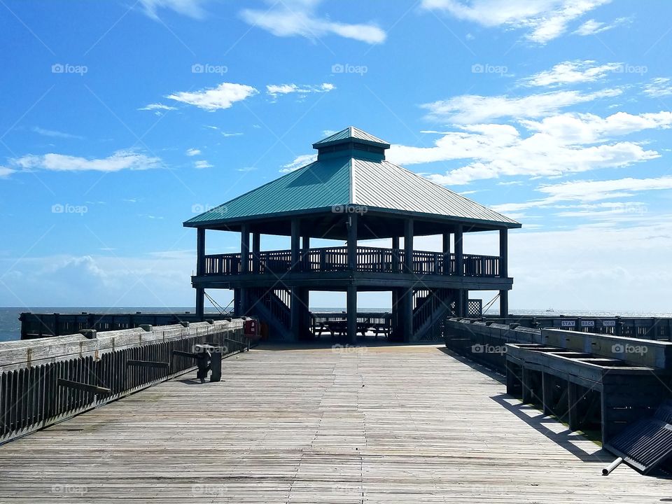 beach pier