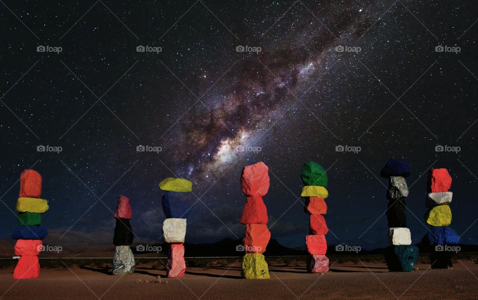 Milky Way and the Seven Dwarfs