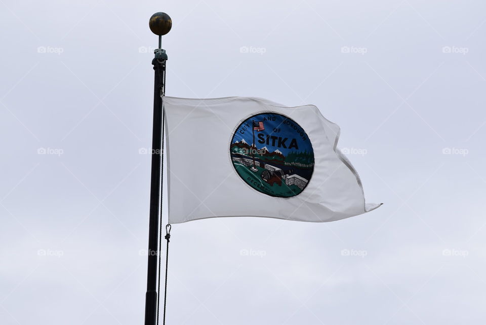 Sitka flag.
