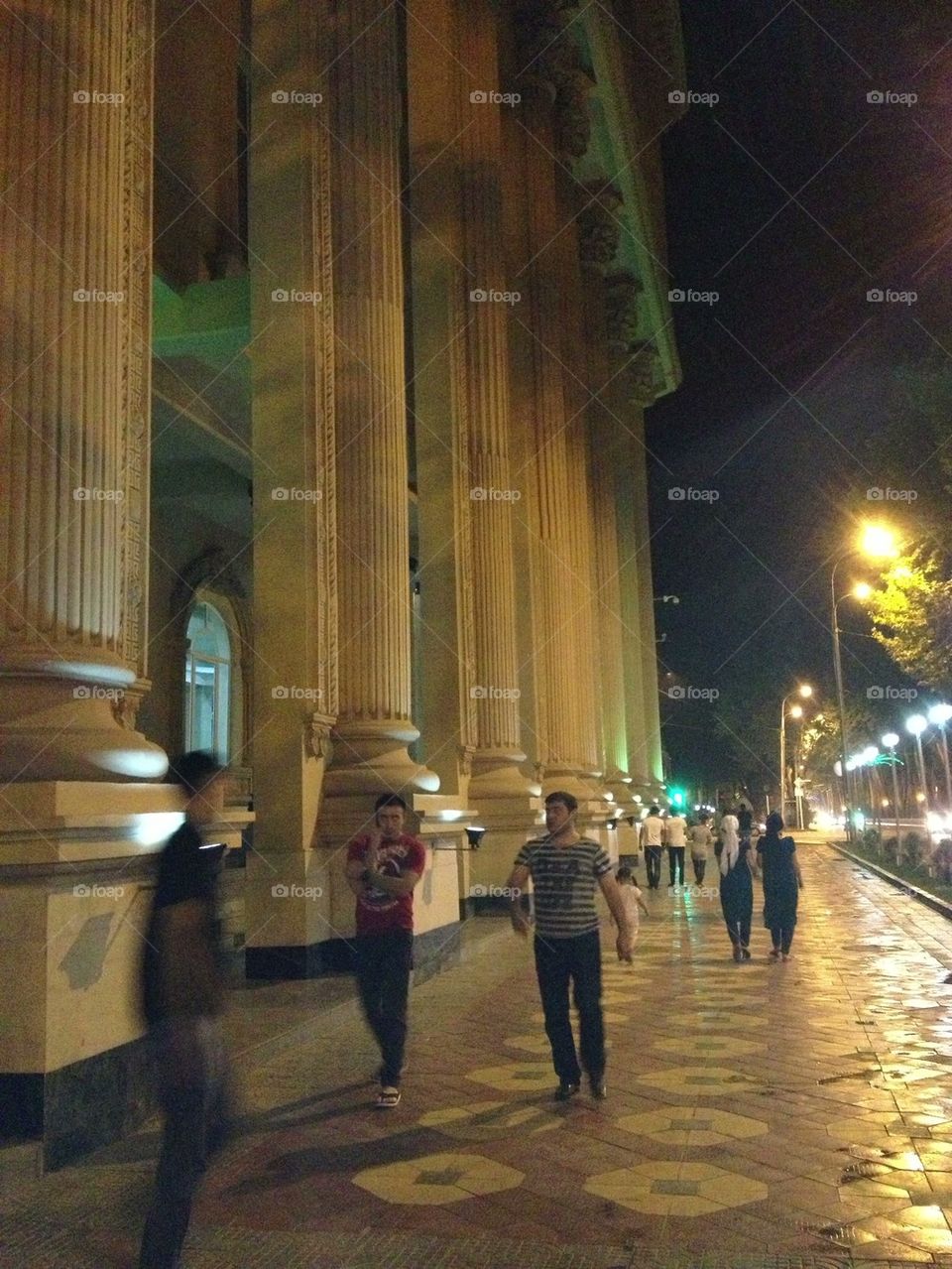 street in Dushanbe