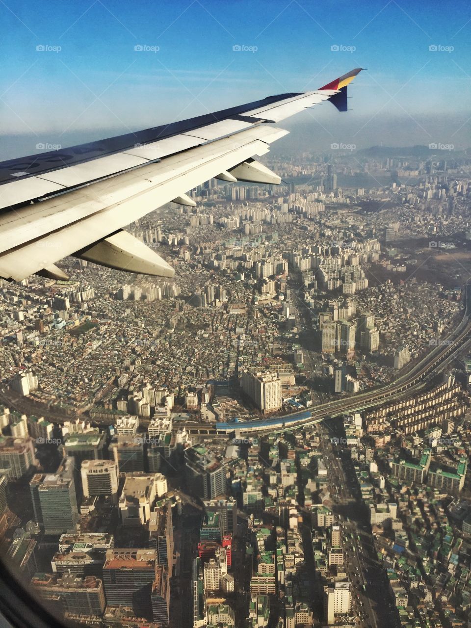 Seoul from the Sky with Asiana Airlines