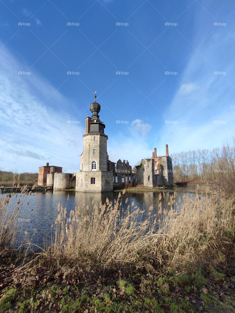 Visit of the castle of Havré, Hainaut