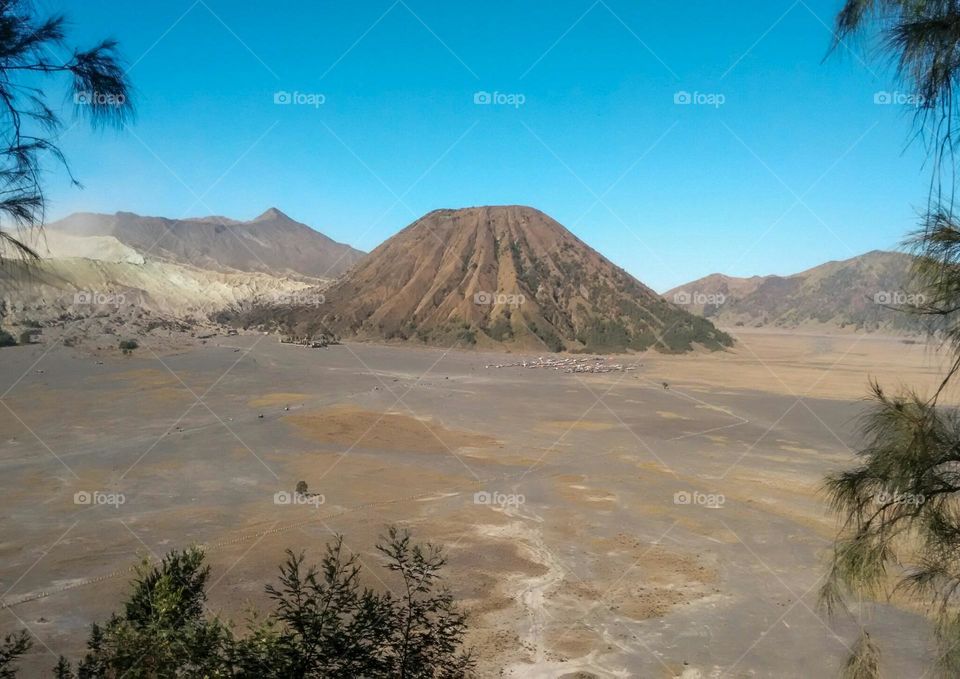 View of Mount Batok during the day