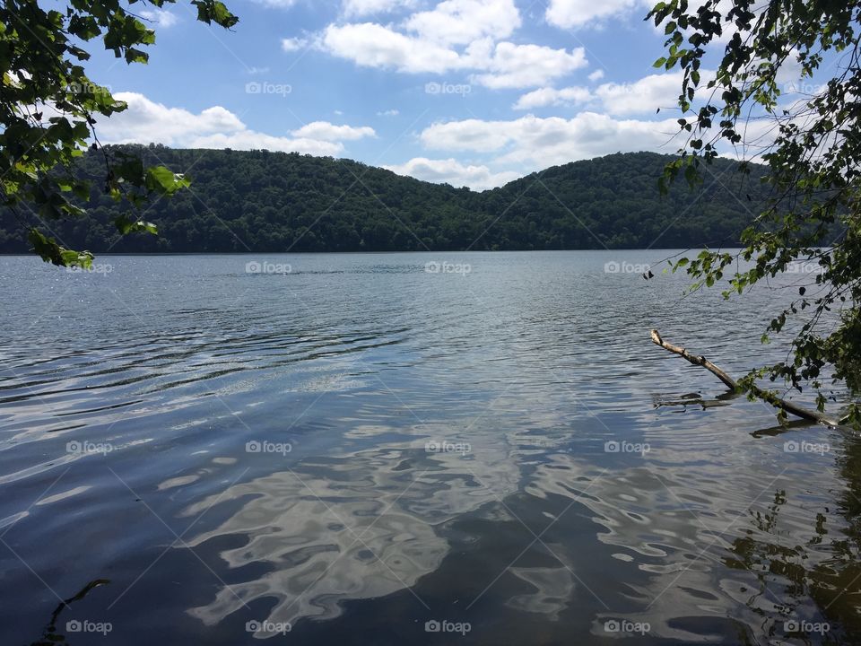 Water, Lake, Reflection, No Person, Landscape