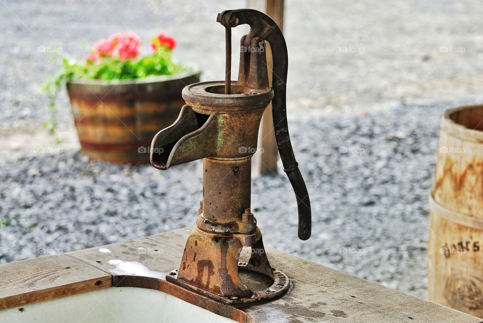 water farm well rusty by delvec