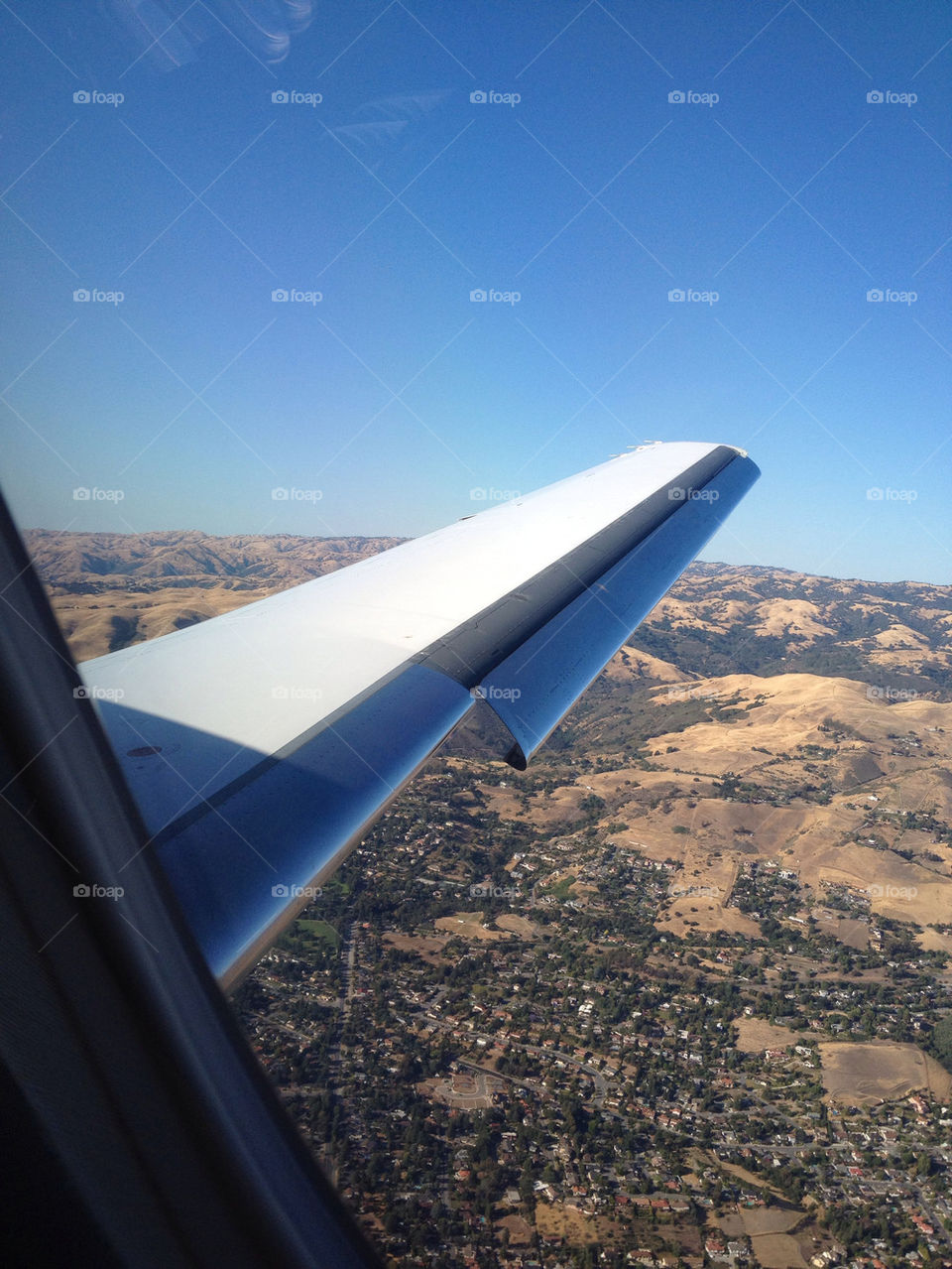 sky airplane jet california by seanb176