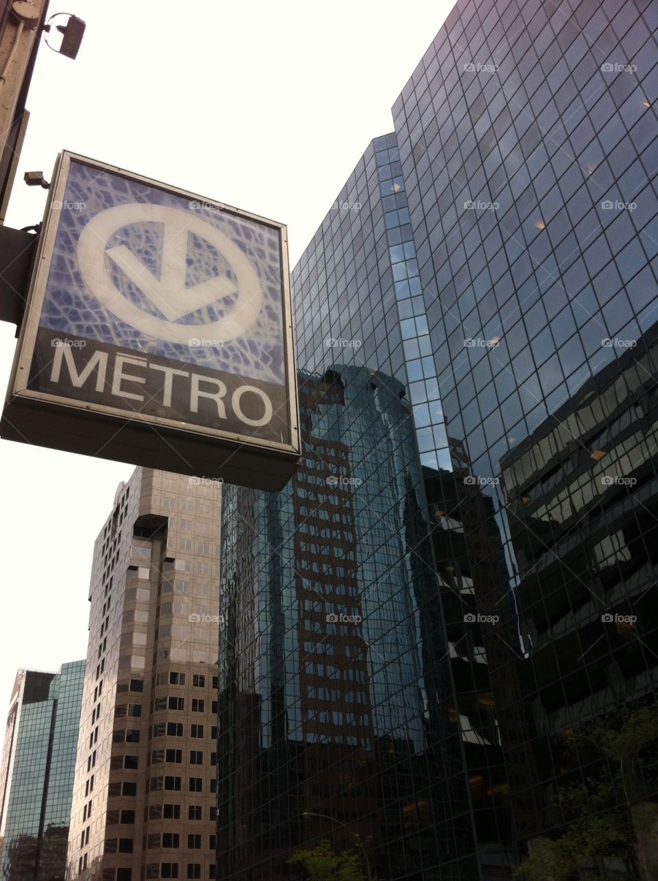 Metro is there. #subway #metro #montreal #building #transport #outside #travel #voyage #canada 
