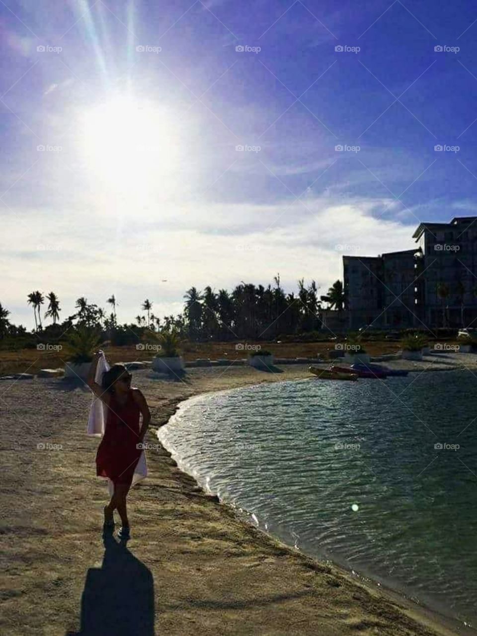 Sun's going to hide after a long day! 😂