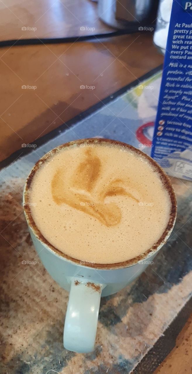 winking Cappuccino
