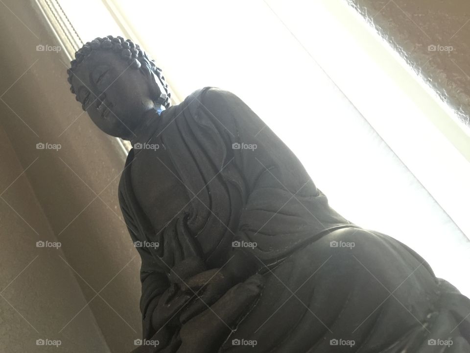 Prayer. Statue