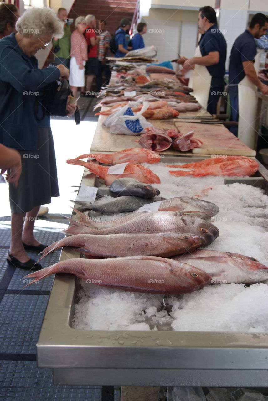 Fish market in Funchal