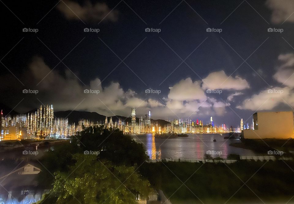 hong kong night