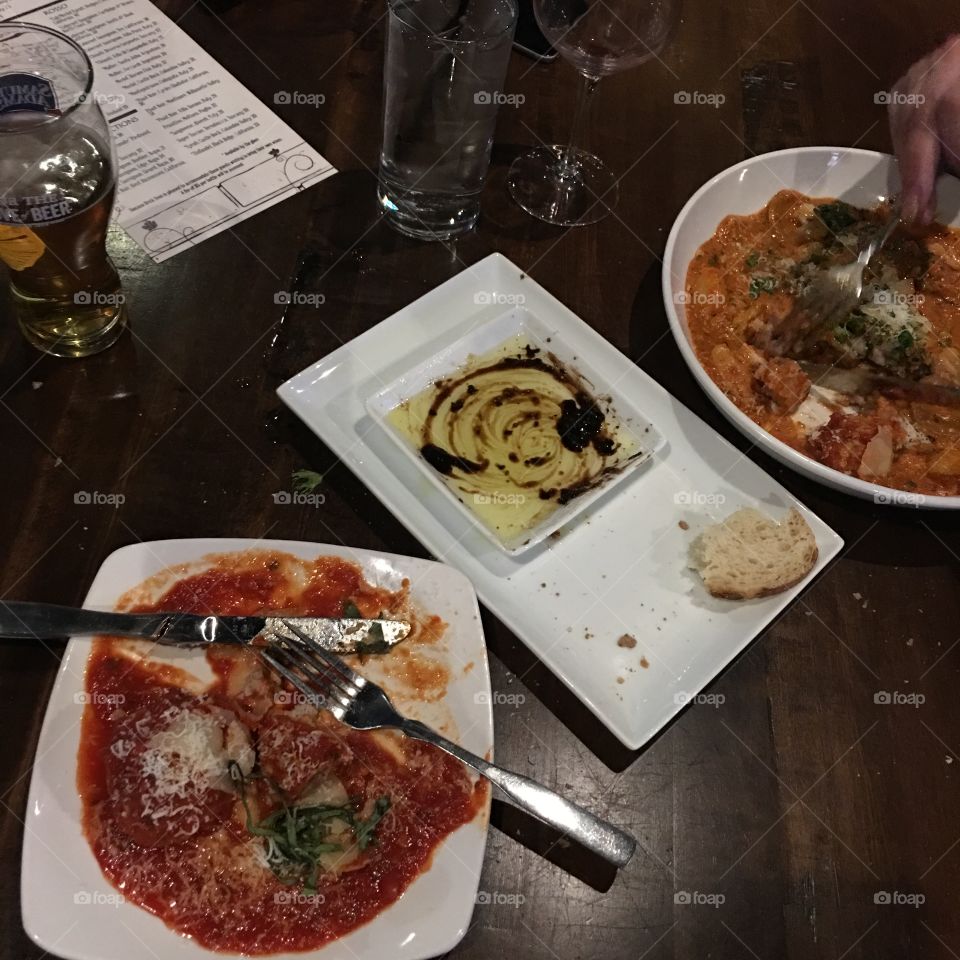 Italian dinner 