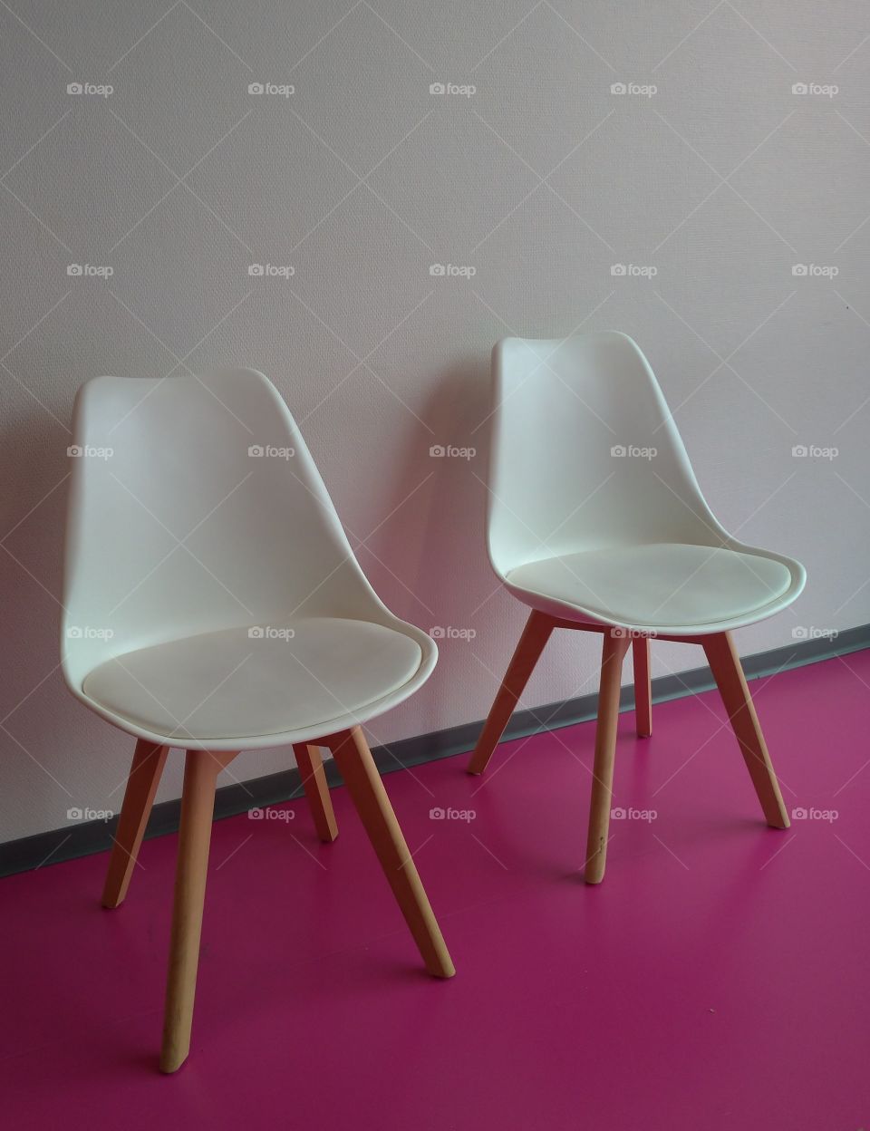 Chairs in waiting room