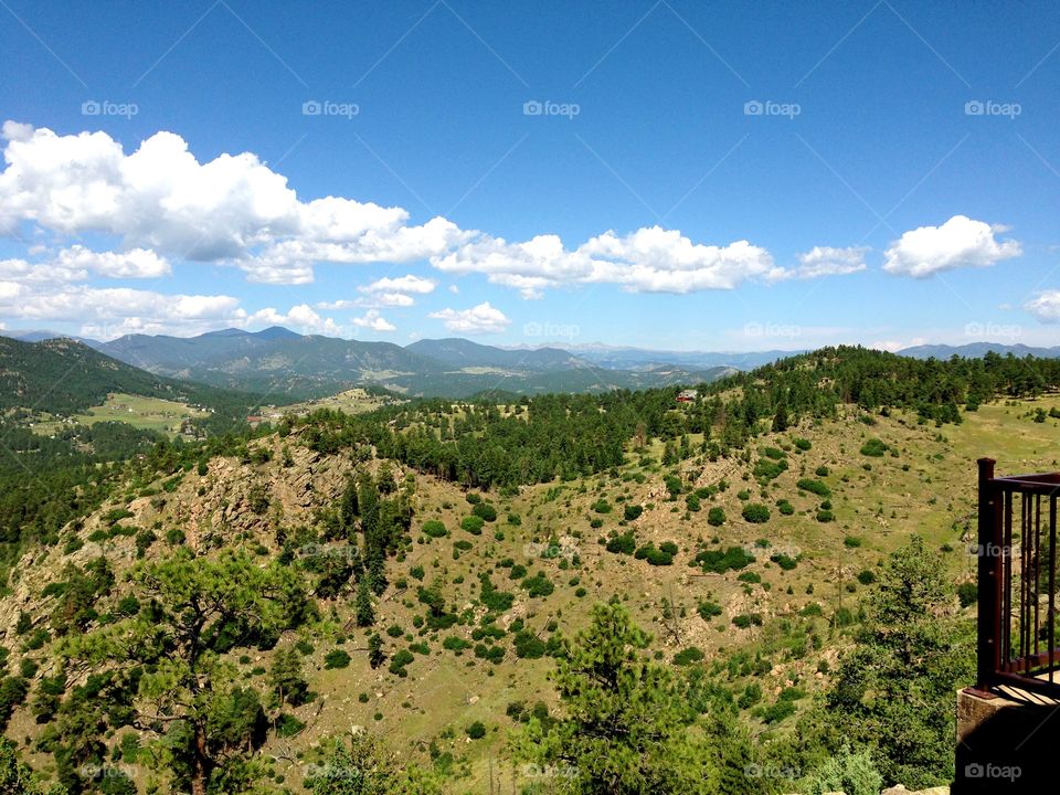 Mountains. Colorado mountain range