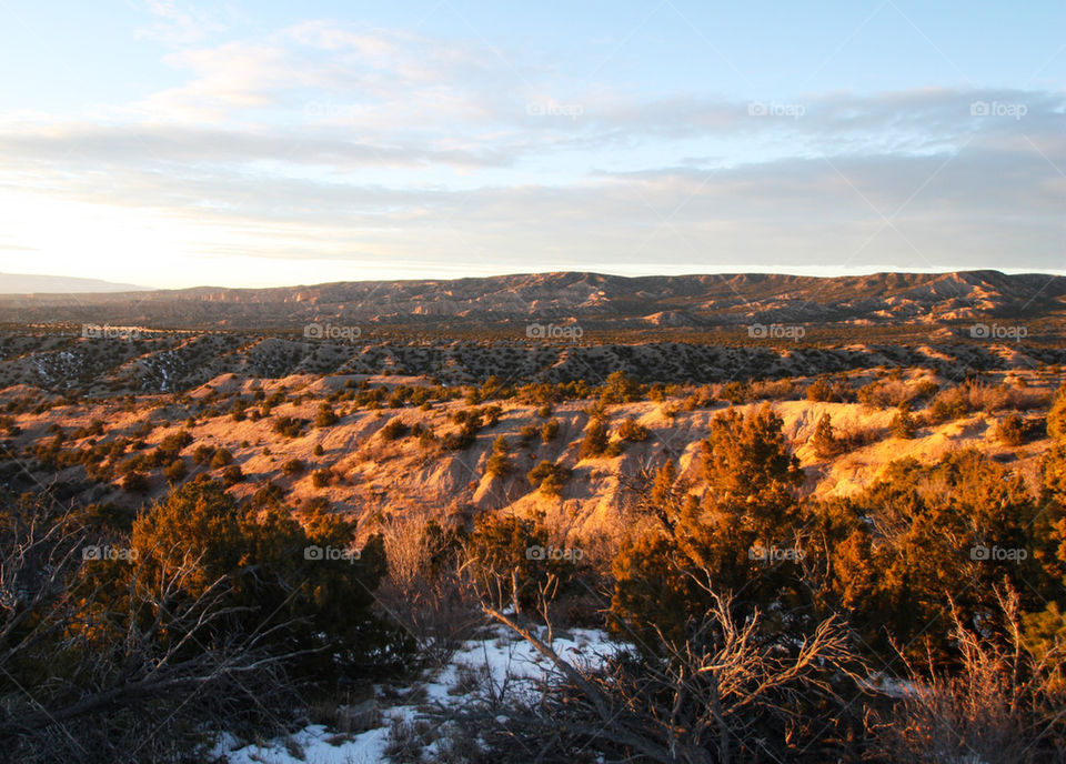 New Mexico sunset