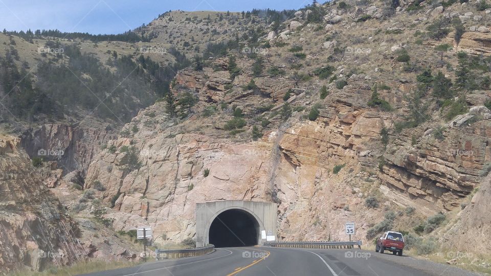 Tunneling through Wyoming