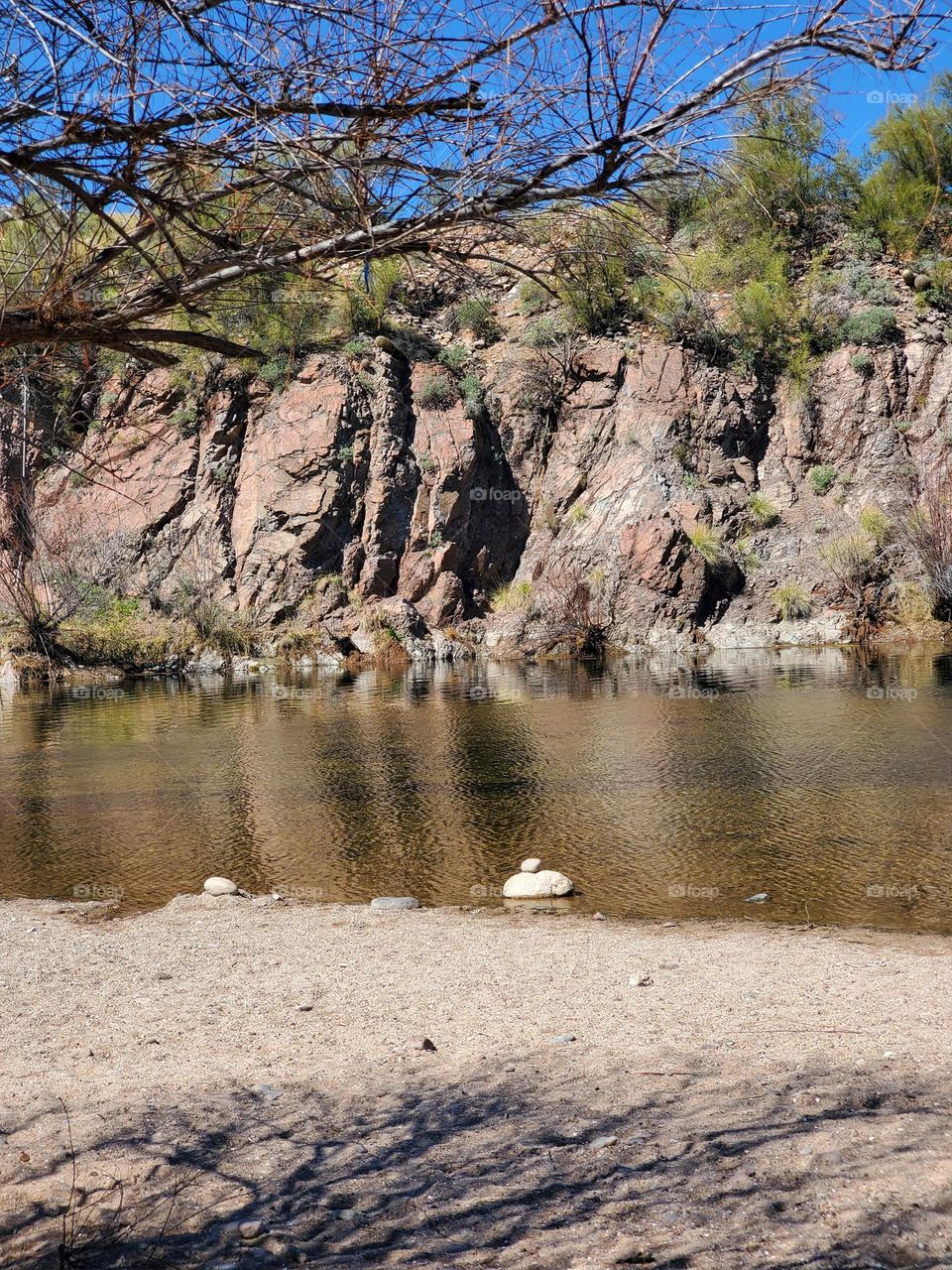 Cliff at River's Edge