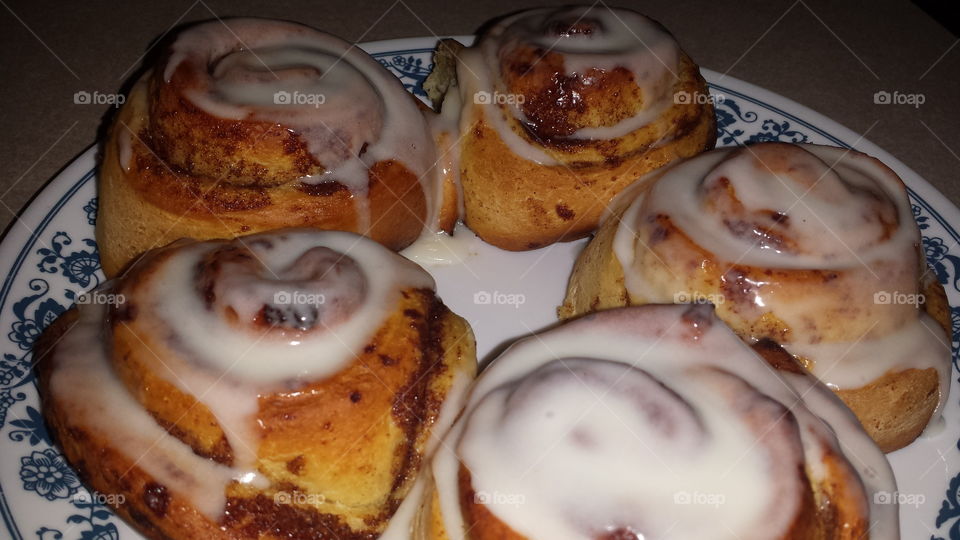 Cinnamon Rolls fresh backed