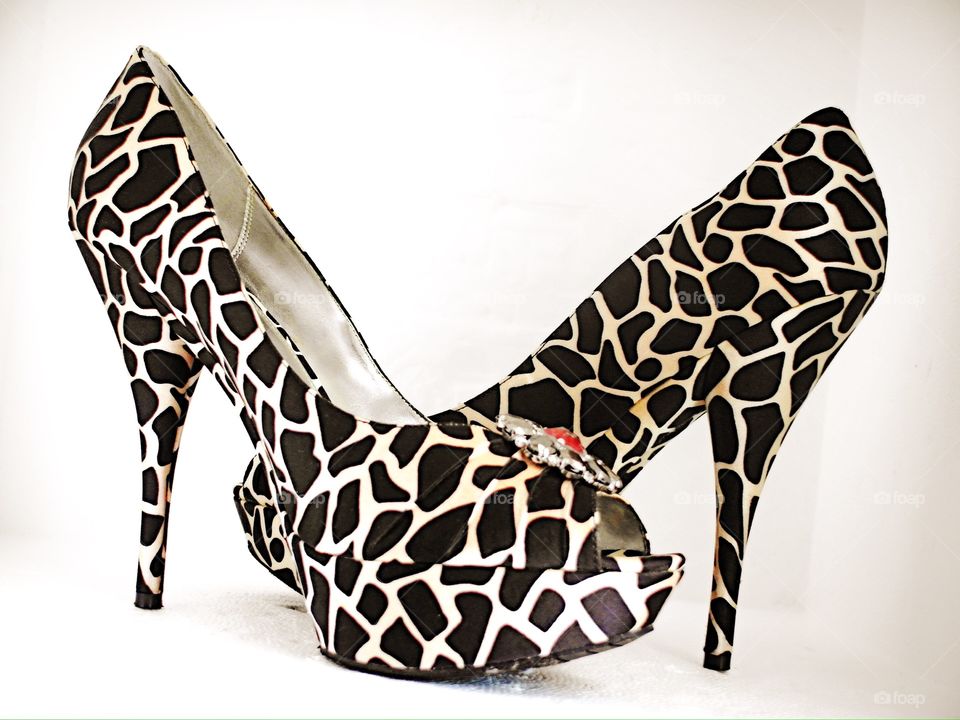 Animal print shoes 