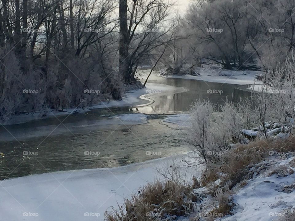 Icy River