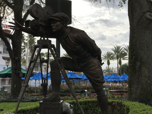 Statue Walt Disney World resort Hollywood studios located in Orlando Florida USA