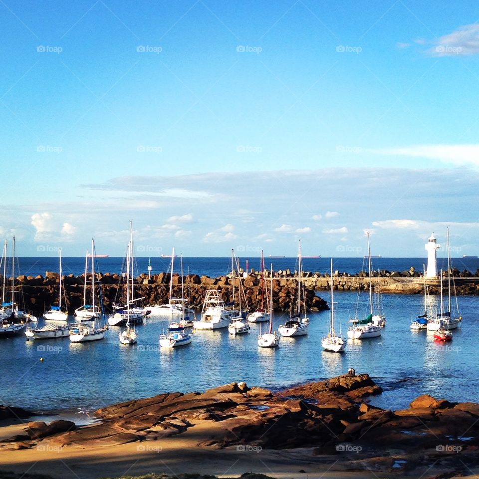 Wollongong harbour 