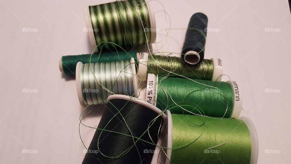 green thread