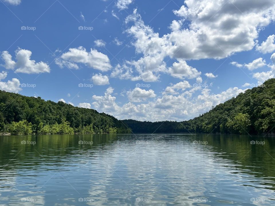 Beautiful day out on the lake 