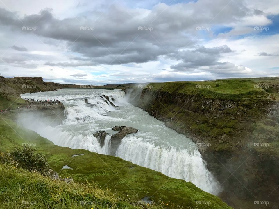 Gullfoss Waterfall, Iceland