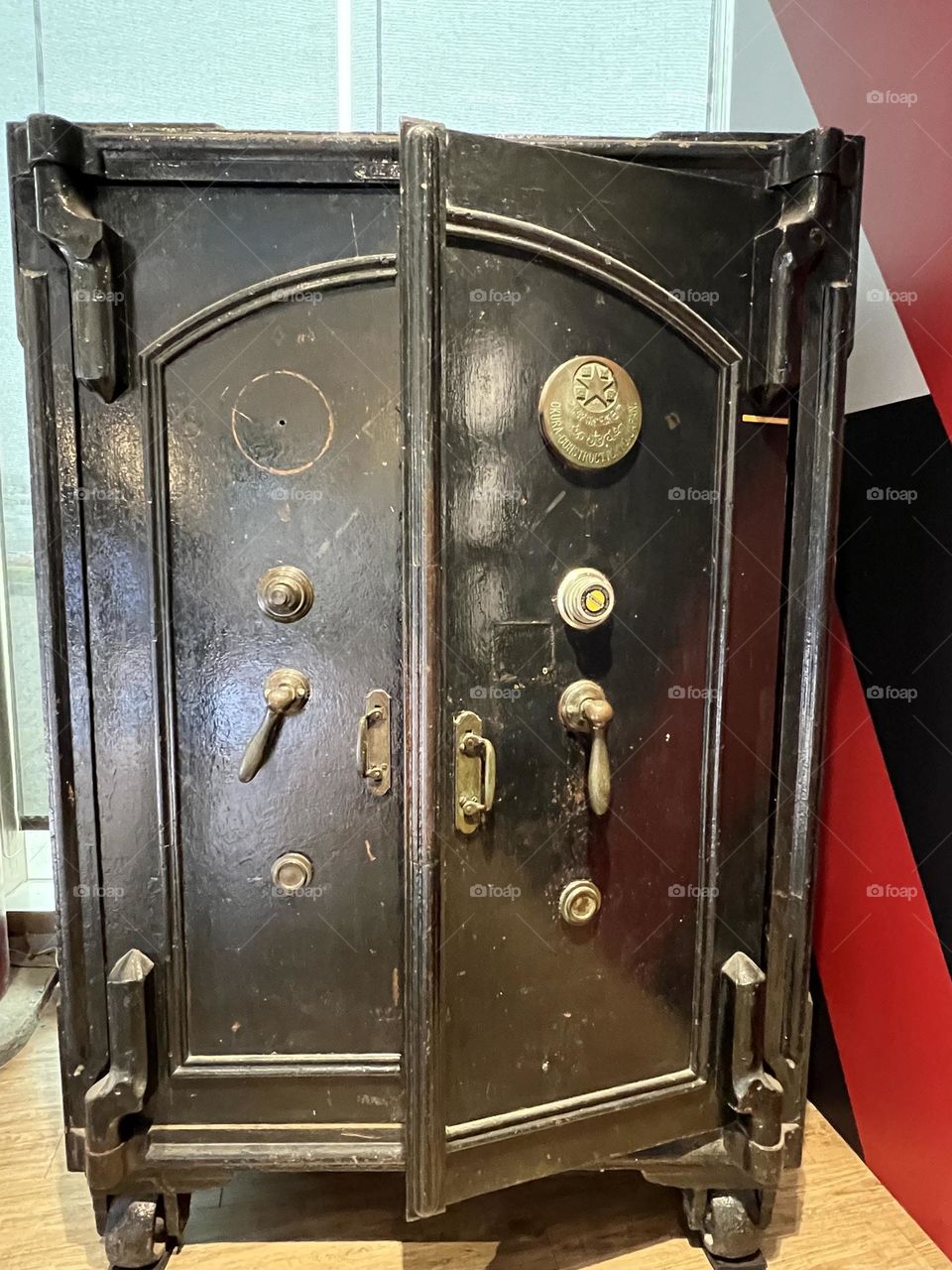 Vintage safety box in keelung 