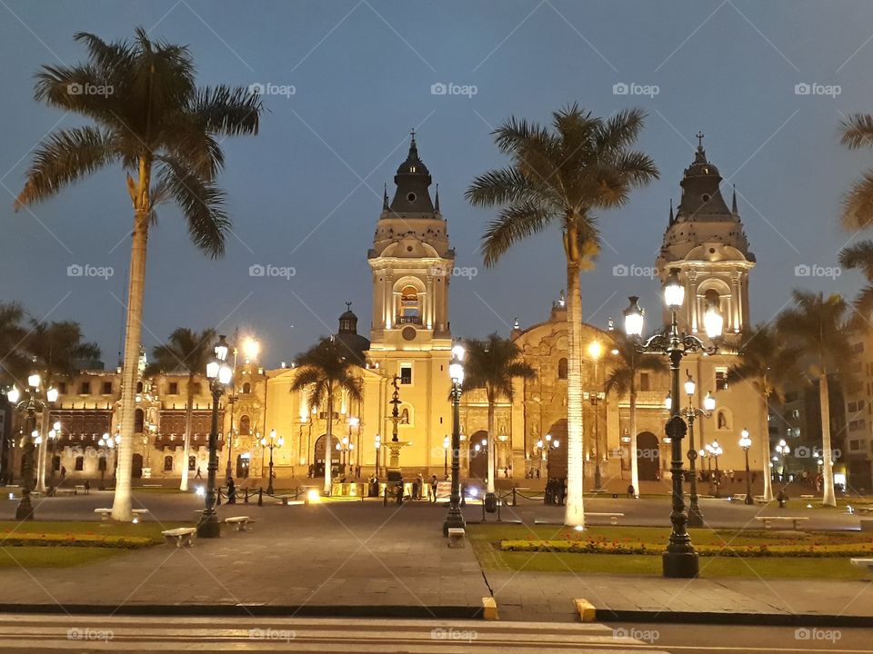Catedral de lima, ubicada en la plaza de armas.
Lima-Perú 2018