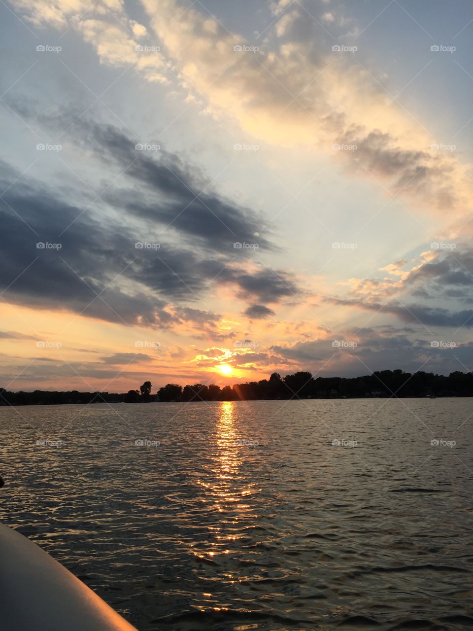 Sunset, Water, Dawn, Dusk, Landscape