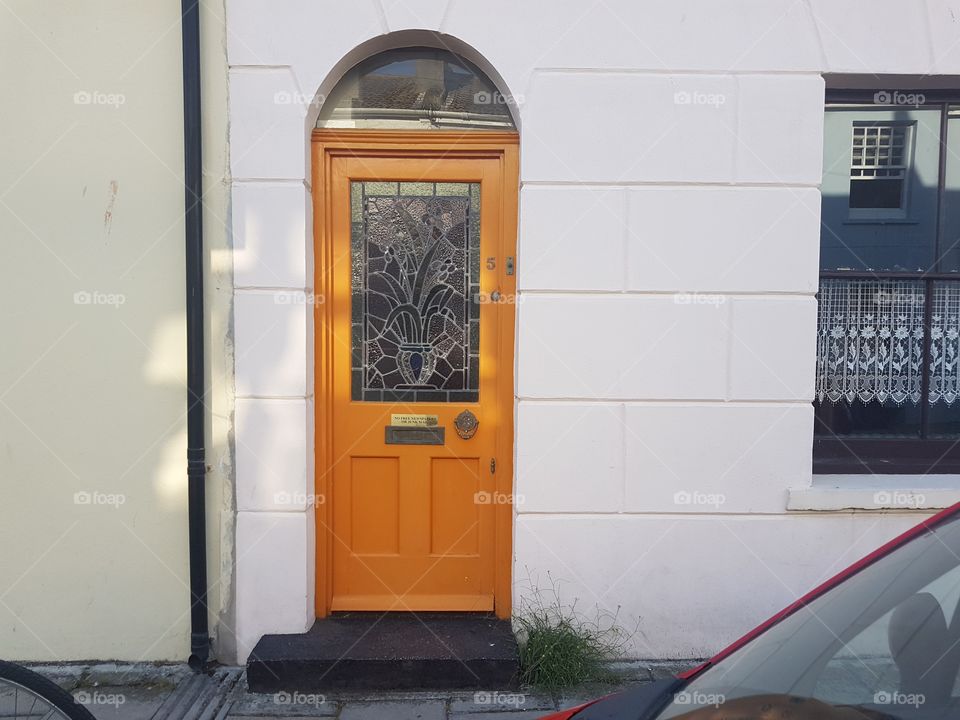 Orange Door in Brighton