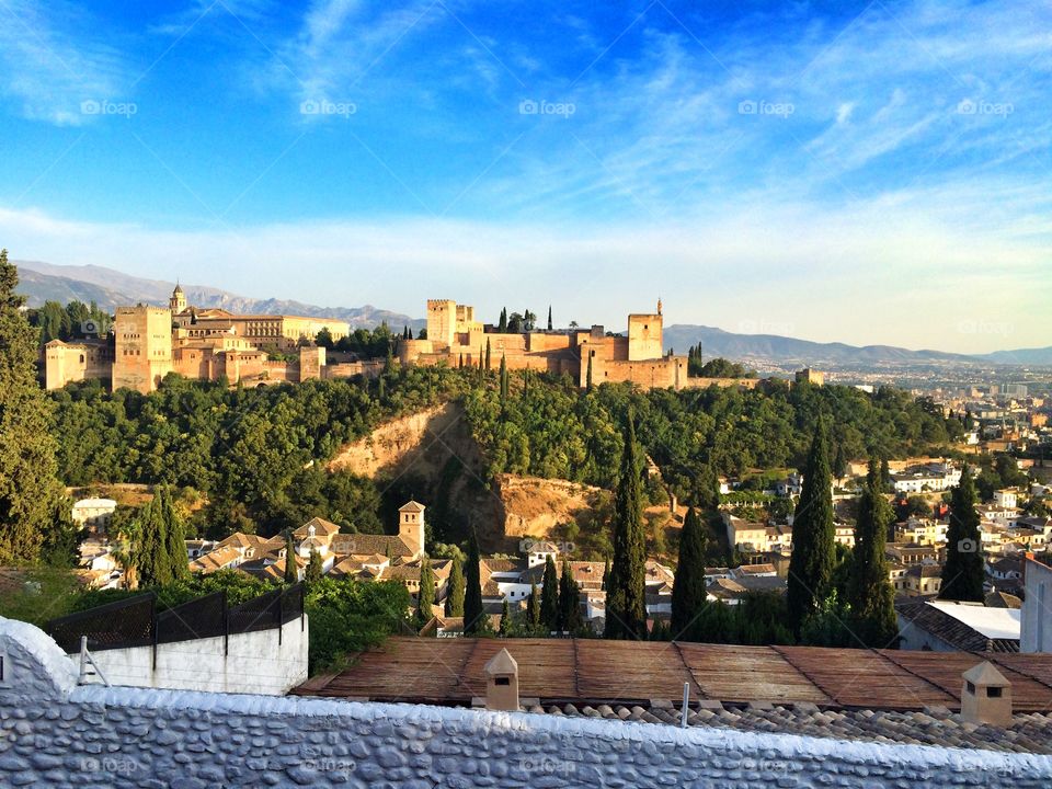 Alhambra. Granada besök