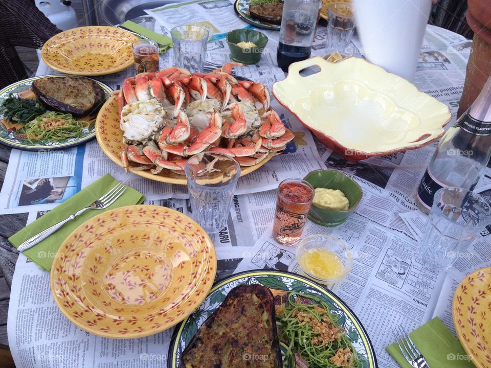 Crab feast