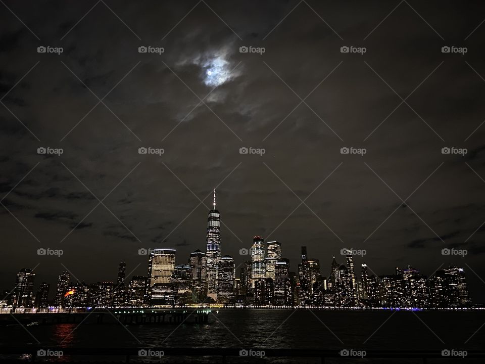 New York at night