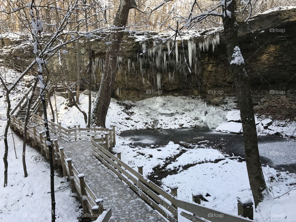 Hiking trail in Ohio