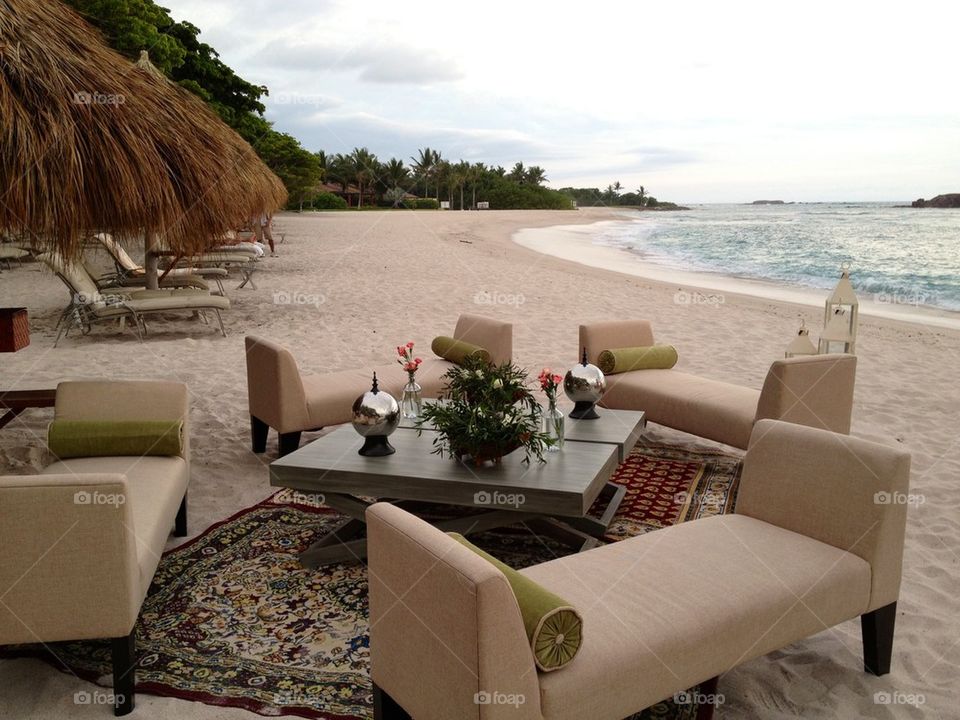 Your living room on the beach