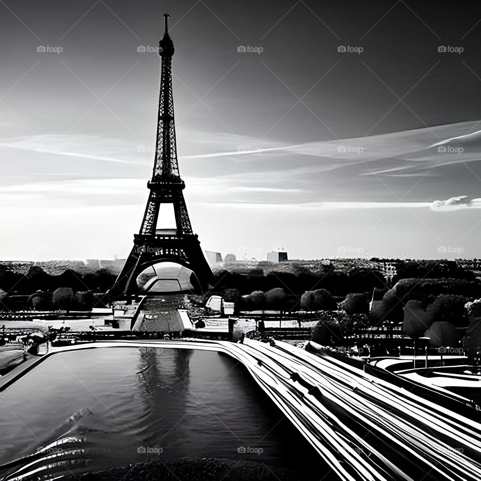 Eiffel tower in Paris