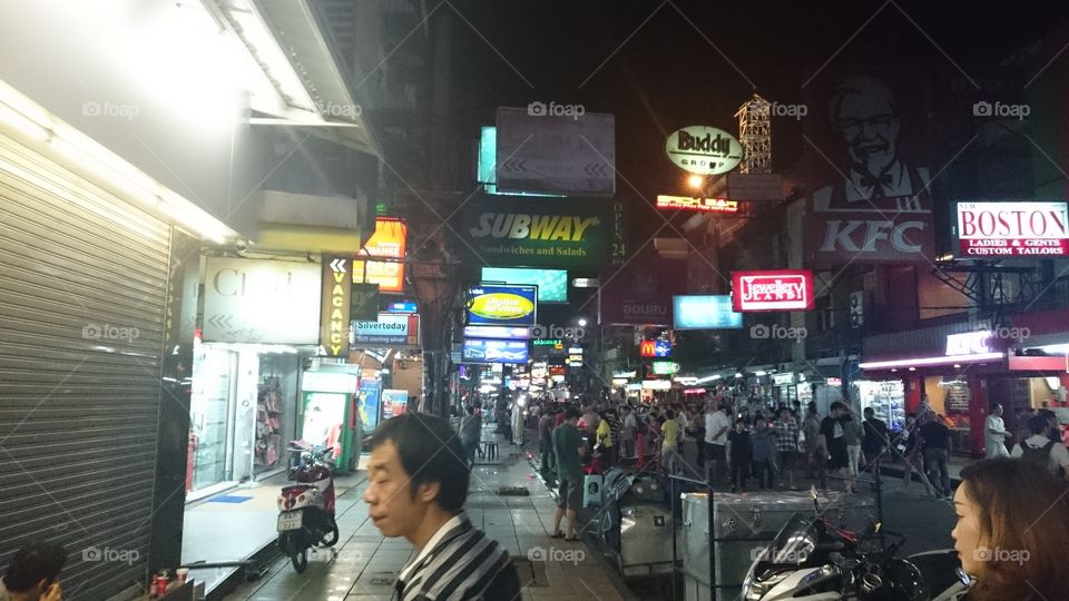 Street of bangkok