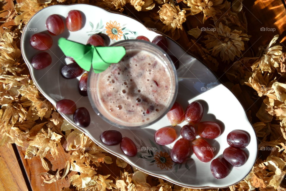 grape smoothie