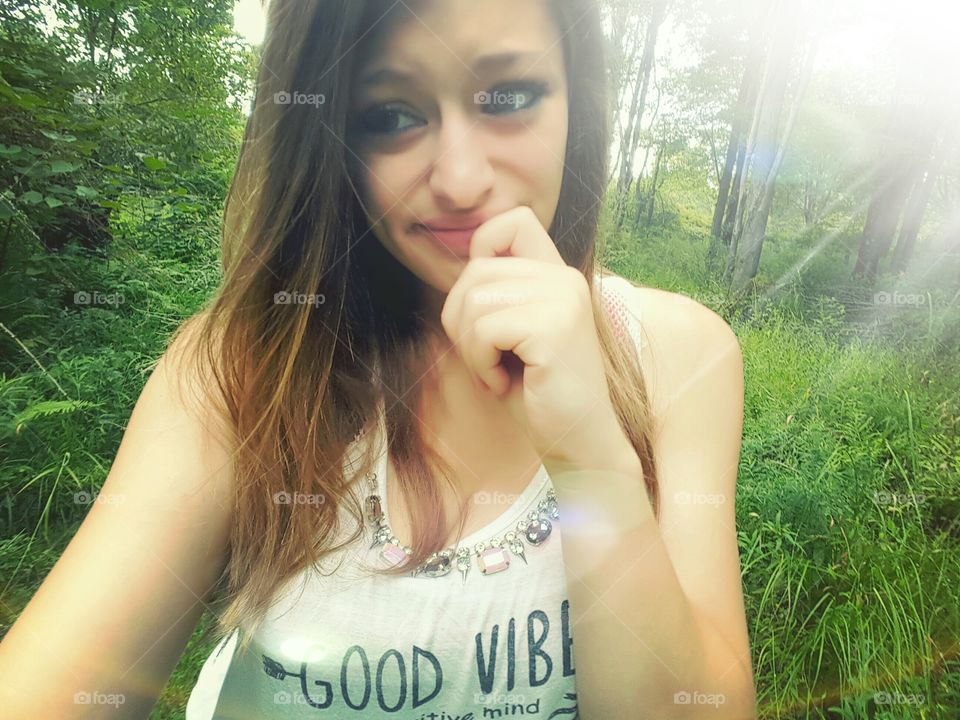 Nature, Summer, Woman, Outdoors, Relaxation