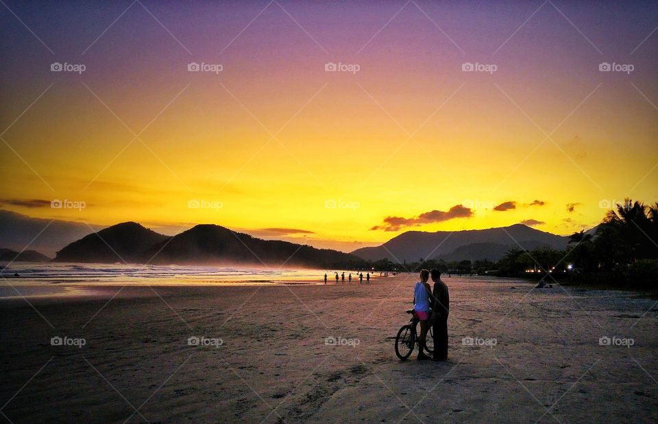 Sunset at the Beach